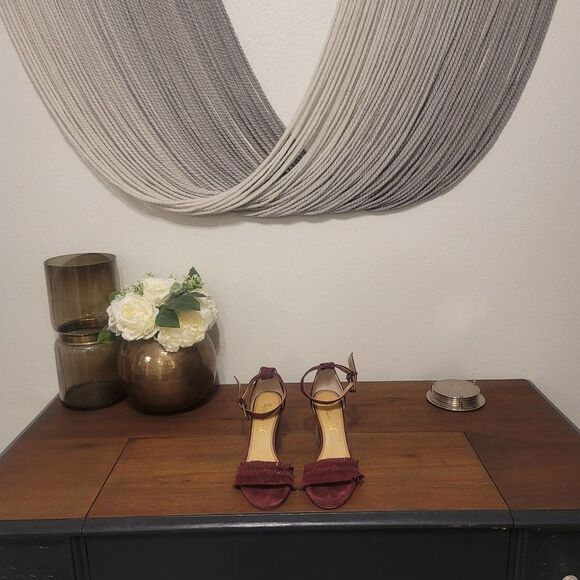 Splendid Jakey Fringe Block Heel Sz 6.5 - Picture 2 of 8